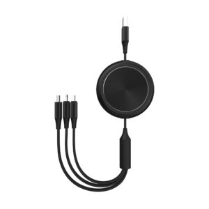 3 in 1 Retractable USB Data Cable-WY2318