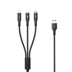 100W 3 in 1 Fast Charging Cable-WY2317