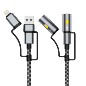 Dual-Head Six-Port outdoors Data Cable